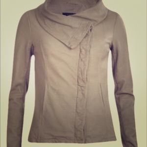 SOLD AllSaints Asymmetrical Drape Kadian Jacket uk10/us6 EUC